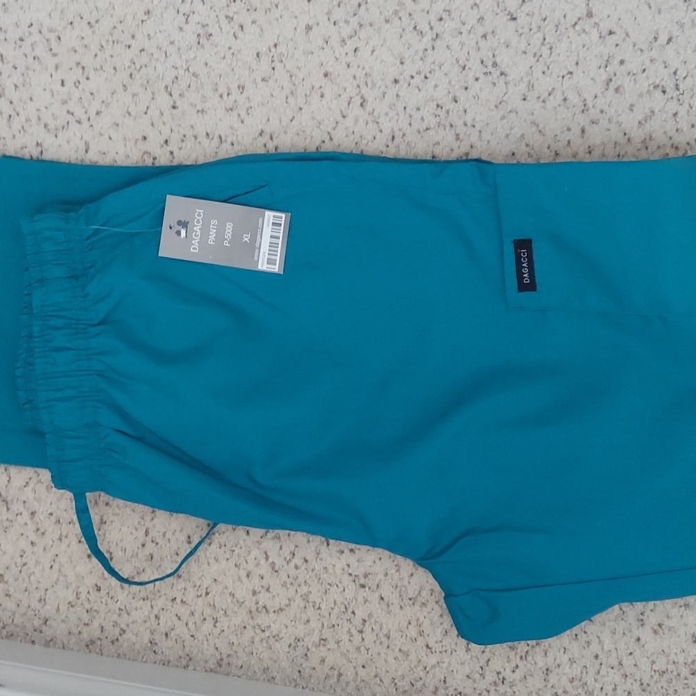 Brand New with tags Teal Nursing Scrub Pants Women XL